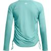 imageUnder Armour Womens Motion Long Sleeve Longline Crew482 Radial Turquoise   White