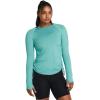 imageUnder Armour Womens Motion Long Sleeve Longline Crew482 Radial Turquoise   White