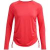 imageUnder Armour Womens Motion Long Sleeve Longline Crew713 Racer Red   Black