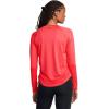 imageUnder Armour Womens Motion Long Sleeve Longline Crew713 Racer Red   Black