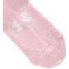 imageUnder Armour Womens Play Up No Show Socks 3 Pack009 Gray Dawn  White  Prime Pink