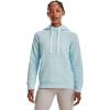 imageUnder Armour Womens Rival Fleece PullOver Hoodie469 Fuse Teal   White