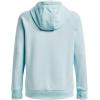 imageUnder Armour Womens Rival Fleece PullOver Hoodie469 Fuse Teal   White