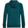 imageUnder Armour Womens Rival Fleece PullOver Hoodie716 Tourmaline Teal   White