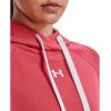 imageUnder Armour Womens Rival Fleece PullOver Hoodie849 Calypso   White