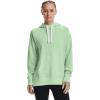 imageUnder Armour Womens Rival Fleece PullOver HoodieAqua Foam 335White