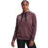 imageUnder Armour Womens Rival Fleece PullOver HoodieAsh Plum 554Black