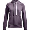 imageUnder Armour Womens Rival Fleece PullOver HoodieClub Purple 530White