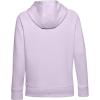 imageUnder Armour Womens Rival Fleece PullOver HoodieCrystal Lilac 570White