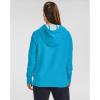 imageUnder Armour Womens Rival Fleece PullOver HoodieEquator Blue Light Heather 418White