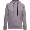 imageUnder Armour Womens Rival Fleece PullOver HoodieSlate Purple 585Black