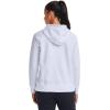 imageUnder Armour Womens Rival Fleece PullOver HoodieWhite 100Black