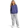 imageUnder Armour Womens Rival Fleece Straight Leg Pants011 Mod Gray Light Heather   White