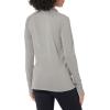 imageUnder Armour Womens Tech  Zip LongSleeve Pullover294 Pewter   Metallic Silver