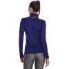 imageUnder Armour Womens Tech  Zip LongSleeve Pullover468 Sonar Blue   Metallic Silver