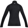 imageUnder Armour Womens Tech  Zip LongSleeve PulloverBlack Black Metallic Silver