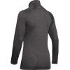 imageUnder Armour Womens Tech  Zip LongSleeve PulloverCarbon Heather 090Metallic Silver