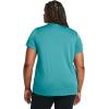 imageUnder Armour Womens Tech Big Logo Short Sleeve T Shirt464 Circuit Teal   Coastal Teal