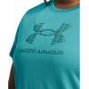 imageUnder Armour Womens Tech Big Logo Short Sleeve T Shirt464 Circuit Teal   Coastal Teal