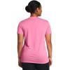 imageUnder Armour Womens Tech Big Logo Short Sleeve T Shirt682 Fluo Pink   Sunset Pink