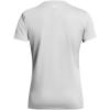 imageUnder Armour Womens Tech Bubble Short Sleeve Crew011 Mod Gray  White  White