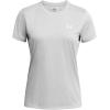 imageUnder Armour Womens Tech Bubble Short Sleeve Crew011 Mod Gray  White  White