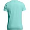 imageUnder Armour Womens Tech Bubble Short Sleeve Crew914 Sky Blue  White  Capri