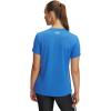 imageUnder Armour Womens Tech Short Sleeve Crew402 Blue Atlantis   White