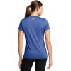 imageUnder Armour Womens Tech Short Sleeve Crew432 Tech Blue   White