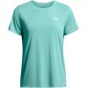 imageUnder Armour Womens Tech Short Sleeve Crew482 Radial Turquoise   White