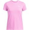 imageUnder Armour Womens Tech Short Sleeve Crew638 Stellar Pink   White