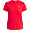 imageUnder Armour Womens Tech Short Sleeve Crew714 Racer Red   White