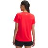 imageUnder Armour Womens Tech Short Sleeve Crew714 Racer Red   White