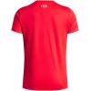 imageUnder Armour Womens Tech Short Sleeve Crew714 Racer Red   White