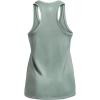 imageUnder Armour Womens Tech Solid Tank Top781 Opal Green   Metallic Silver