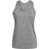 imageUnder Armour Womens Tech Solid Tank TopCharcoal Light Heather