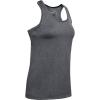 imageUnder Armour Womens Tech Solid Tank TopGray Metallic Silver