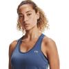 imageUnder Armour Womens Tech Solid Tank TopMineral Blue 470Metallic Silver
