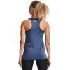 imageUnder Armour Womens Tech Solid Tank TopMineral Blue 470Metallic Silver