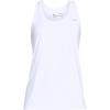 imageUnder Armour Womens Tech Solid Tank TopWhite Metallic Silver