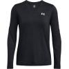 imageUnder Armour Womens Tech Twist Long Sleeve Crew001 Black  Jet Gray  White
