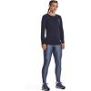 imageUnder Armour Womens Tech Twist Long Sleeve Crew411 Midnight Navy  Cadet  Metallic Silver