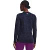 imageUnder Armour Womens Tech Twist Long Sleeve Crew411 Midnight Navy  Cadet  Metallic Silver