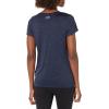 imageUnder Armour Womens Tech Twist TShirt410 Midnight Navy  Cadet  Metallic Silver