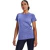 imageUnder Armour Womens Tech Twist TShirt495 Baja Blue  Nebula Purple  Metallic Silver