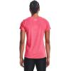 imageUnder Armour Womens Tech Twist TShirtCerise 653Metallic Silver