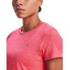imageUnder Armour Womens Tech Twist TShirtCerise 653Metallic Silver