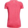 imageUnder Armour Womens Tech Twist TShirtCerise 653Metallic Silver