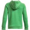 imageUnder Armour boys Rival Fleece Big Logo Hoodie316 Green Screen   White