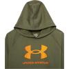 imageUnder Armour boys Rival Fleece Big Logo Hoodie390 Marine Od Green   Formula Orange